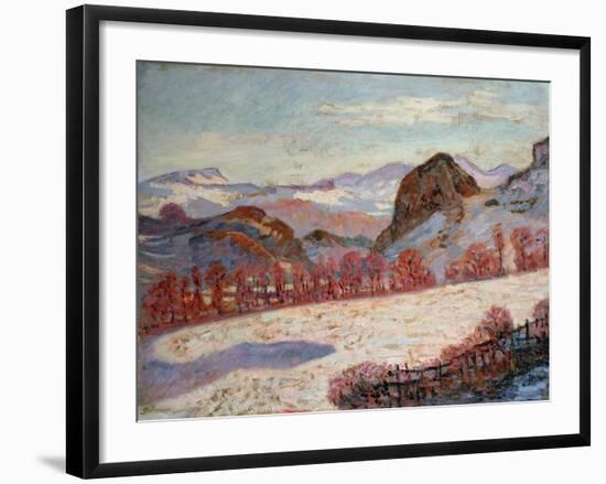 St. Sauves D'Auvergne, c.1900-Armand Guillaumin-Framed Giclee Print