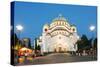 St. Sava Orthodox Church, Built 1935, Belgrade, Serbia, Europe-Christian Kober-Stretched Canvas