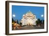 St. Sava Orthodox Church, Built 1935, Belgrade, Serbia, Europe-Christian Kober-Framed Photographic Print