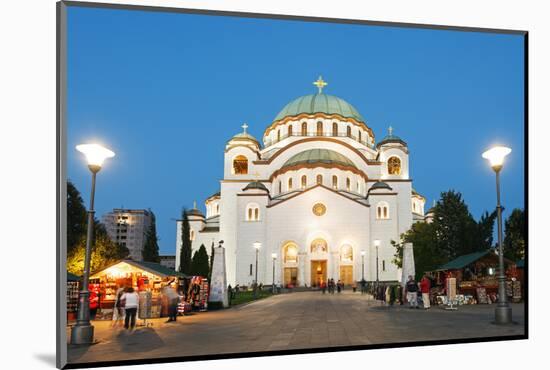 St. Sava Orthodox Church, Built 1935, Belgrade, Serbia, Europe-Christian Kober-Mounted Photographic Print