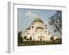 St. Sava Orthodox Church, Dating from 1935, Biggest Orthodox Church in the World, Belgrade, Serbia-Christian Kober-Framed Photographic Print