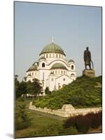 St. Sava Orthodox Church, Dating from 1935, Biggest Orthodox Church in the World, Belgrade, Serbia-Christian Kober-Mounted Photographic Print