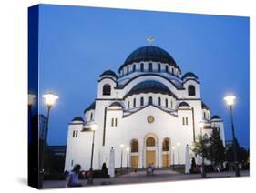 St. Sava Orthodox Church, Dating from 1935, Biggest Orthodox Church in the World, Belgrade, Serbia-Christian Kober-Stretched Canvas