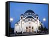 St. Sava Orthodox Church, Dating from 1935, Biggest Orthodox Church in the World, Belgrade, Serbia-Christian Kober-Framed Stretched Canvas