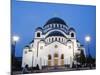 St. Sava Orthodox Church, Dating from 1935, Biggest Orthodox Church in the World, Belgrade, Serbia-Christian Kober-Mounted Photographic Print