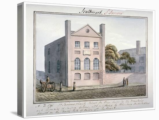 St Saviour's Charity School, Union Street, Southwark, London, 1825-G Yates-Stretched Canvas