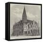 St Saviour's National Schools, Northumberland-Street, Poplar-null-Framed Stretched Canvas