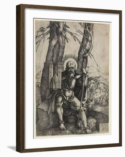 St. Sebald, 1521-Hans Sebald Beham-Framed Giclee Print