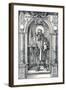 St Sebaldus in the Niche, 1518-Albrecht Dürer-Framed Giclee Print