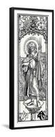 St Sebaldus on a Capital,-Albrecht Dürer-Framed Premium Giclee Print