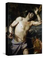 St Sebastian 17th Century-Perugino-Stretched Canvas