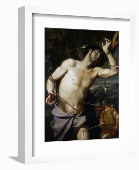 St Sebastian 17th Century-Perugino-Framed Giclee Print