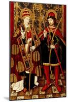 St. Sebastian and Fabian-Pablo Vergos-Mounted Giclee Print