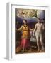 St.Sebastian and St.Cecilia-Lavinia Fontana-Framed Giclee Print