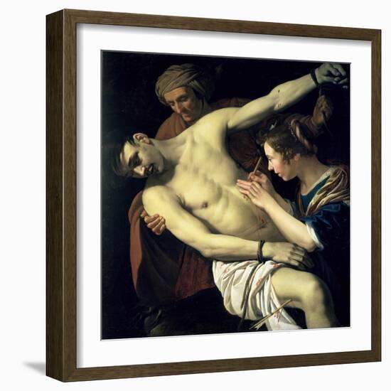 St. Sebastian and St. Irene, 1624-Jan Harmensz. Bylert-Framed Giclee Print