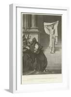 St Sebastian Appearing to the Emperor Maximien Hercules-Gustave Clarence Rodolphe Boulanger-Framed Giclee Print