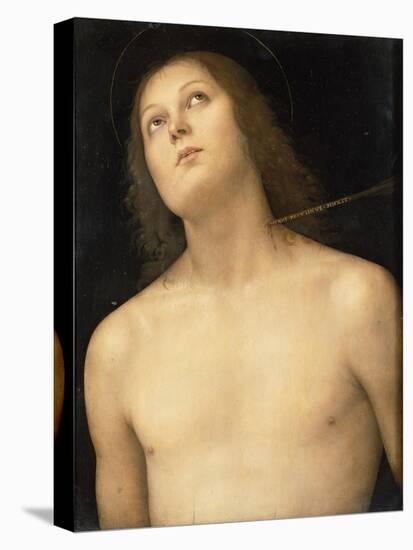 St. Sebastian, c.1495-Pietro Perugino-Stretched Canvas