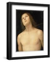 St. Sebastian, c.1495-Pietro Perugino-Framed Giclee Print