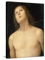 St. Sebastian, c.1495-Pietro Perugino-Stretched Canvas