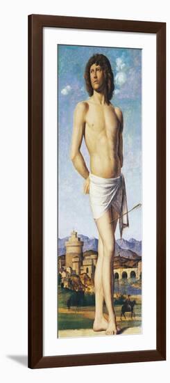 St Sebastian, C.1502-Giovanni Battista Cima Da Conegliano-Framed Giclee Print