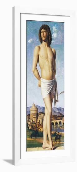 St Sebastian, C.1502-Giovanni Battista Cima Da Conegliano-Framed Giclee Print