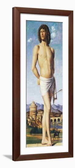 St Sebastian, C.1502-Giovanni Battista Cima Da Conegliano-Framed Giclee Print