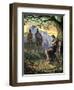 St Sebastian, Christian Martyr, Mid 19th Century-null-Framed Giclee Print