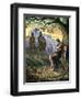 St Sebastian, Christian Martyr, Mid 19th Century-null-Framed Giclee Print