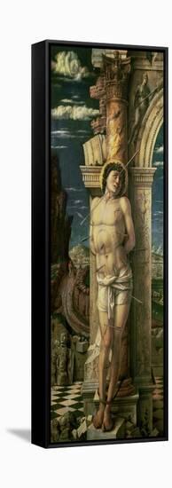 St. Sebastian, circa 1459-Andrea Mantegna-Framed Stretched Canvas