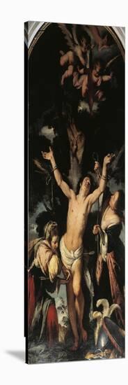 St Sebastian Cured by the Holy Women, 1581-1644-Bernardo Strozzi-Stretched Canvas