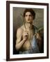 St. Sebastian Holding Two Arrows and the Martyr's Palm-Andrea del Sarto-Framed Giclee Print