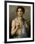 St. Sebastian Holding Two Arrows and the Martyr's Palm-Andrea del Sarto-Framed Giclee Print