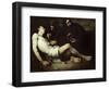 St Sebastian, Martyred-Auguste Theodule Ribot-Framed Premium Giclee Print