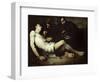 St Sebastian, Martyred-Auguste Theodule Ribot-Framed Premium Giclee Print