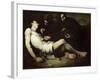 St Sebastian, Martyred-Auguste Theodule Ribot-Framed Giclee Print