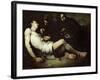 St Sebastian, Martyred-Auguste Theodule Ribot-Framed Giclee Print