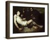 St Sebastian, Martyred-Auguste Theodule Ribot-Framed Giclee Print