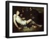 St Sebastian, Martyred-Auguste Theodule Ribot-Framed Giclee Print