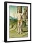 St. Sebastian (Oil on Panel)-Marco Palmezzano-Framed Giclee Print