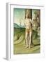 St. Sebastian (Oil on Panel)-Marco Palmezzano-Framed Giclee Print