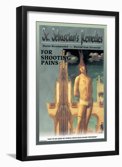 St. Sebastian's Remedies-null-Framed Art Print