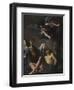 St. Sebastian Succoured by Two Angeks, 1617-Guercino-Framed Giclee Print