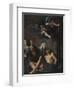 St. Sebastian Succoured by Two Angeks, 1617-Guercino-Framed Giclee Print