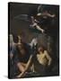 St. Sebastian Succoured by Two Angeks, 1617-Guercino-Stretched Canvas