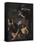 St. Sebastian Succoured by Two Angeks, 1617-Guercino-Framed Stretched Canvas