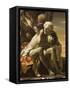 St. Sebastian Tended by Irene, 1625-Hendrick Terbrugghen-Framed Stretched Canvas