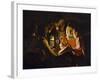 St. Sebastian Tended by Irene, c.1638-39-Georges de La Tour-Framed Giclee Print