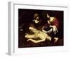 St. Sebastian Tended by St. Irene-Nicolas Regnier-Framed Giclee Print