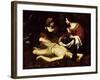 St. Sebastian Tended by St. Irene-Nicolas Regnier-Framed Giclee Print