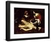 St. Sebastian Tended by St. Irene-Nicolas Regnier-Framed Giclee Print